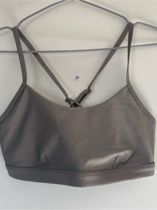 ALO Yoga Other - Alo Yoga Gray Airlift Intrigue Sports Bra Size Large